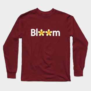 Bloom artistic design Long Sleeve T-Shirt